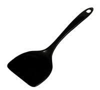 Chef Craft Basic Melamine Jumbo Turner/Spatula, 11.75 inch, Black
