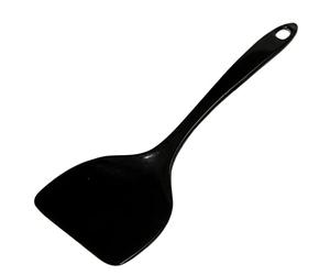 Chef Craft Basic Melamine Jumbo Turner/Spatula, 11.75 inch, Black