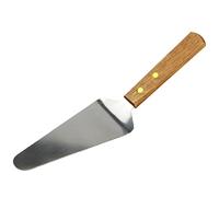 Chef Craft Pie Server with Wood Handle, Brown