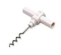 Chef Craft Pocket Corkscrew, White