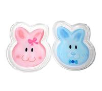 Chef Craft Select Blue/Pink Easter Bunny Dinner Plate, 10.25", Design May Vary