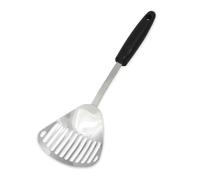 Chef Craft Select Slotted Sturdy Skimmer, 13 inch, Stainless Steel