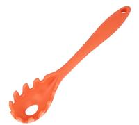 Chef Craft Silicone Spaghetti Pasta Fork Dishwasher Safe Stain Resistant (Orange)
