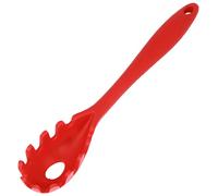 Chef Craft Silicone Spaghetti Pasta Fork Dishwasher Safe Stain Resistant (Red)
