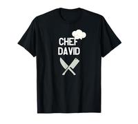 Chef David - cooking gifts for men or women T-Shirt