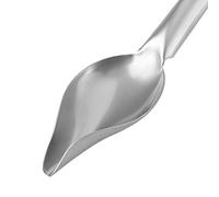 Chef Decoration Spoon, Chocolate Dipping Tool Sauce Spoon Stainless Steel Sauce Spoon Baking Decorating Supplies for Dessert Sauces Salad Chocolate (Large)