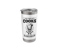 Chef Don't Mess with Cooks We Choose Your Food Kitchen Hobby Stainless Steel Insulated Tumbler