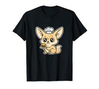 Chef Fennec Mini Burger Kawaii Value Graphic T-Shirt