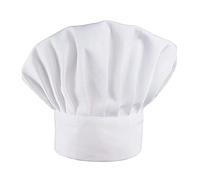 Chef Hat Catering Hats, Adjustable Cooking Cap Chefs for Men Women Professional Bakers Hat, Reusable and Washable Durable Cook Cap (White)
