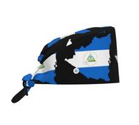Chef Hat Swedish Sweden Flag With Button Turban Cap Elastic Sweatband Comfortable Cleaning Working Cap For Cooking Sport Housework