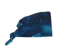 Chef Hat The Beauty Under The Night Sweatband Comfortable Working Hat Unisex Turban Cap For Cooking Housework Hiking