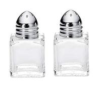 Chef-hub 0.5Oz Cube Mini Salt Shaker & Pepper Shakers Container Pack of 48