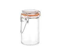 CHEF-HUB 12 X Mini Clip Top Terrine Storage 70ml Herb Glass Jars Container with Airtight Seal