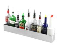 Chef-Hub 22" Professional Stainless Steel Bar Speed Rail/Cocktail Rack/Drinks Shelf