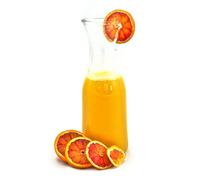 Chef-Hub 6 x Glass Carafe/Decanter for Serving Water & Juice W/LID 500ml
