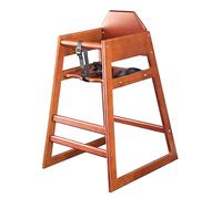 Chef-Hub Stackable Baby & Kids Wooden High Chair, Hotel & Restaurant Quality. Flat Packed, Conforms to BS EN14988:2006 Pts 1&2 UK Supplier
