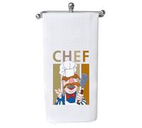Chef Inspired Kitchen Towel Cooking TV Show Gift For Cartoon Lover Chef Cooking Towel (.CHEF Towel 2)