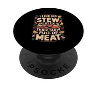 Chef Meat Cooking Roast Beef Mexican Beef Stew Thanksgiving PopSockets Adhesive PopGrip
