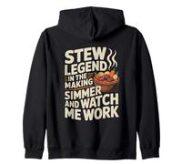 Chef Mexican Roast Beef Birria Tacos Meat Cooking Zip Hoodie