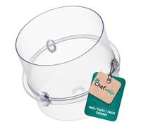 Chef-Mix Measuring Cup 100 ml Replacement for Vоrwerk Thermоmix Measuring Cup Plastic Dosing Cap - Cup Plastic for Lid Opening Food Processor Thermоmix TM5 TM21 TM31 TM3300 & Accessories for Thermоmix