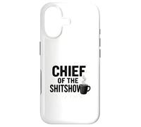 Chef Of The Shitshow Coffee Humor Case for iPhone 17