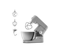 Chef Pastry Robot - KENWOOD - KVC3100S - 4.6 L Stainless Steel Bowl - Kneader, Whisk and Mixer Included - 1000 W - Silver