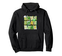 Chef Patrick's Day Shamrocks Colorful Costume Job Team Pullover Hoodie