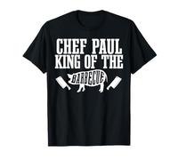 Chef Paul King of The Barbecue BBQ Grilling Master T-Shirt