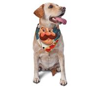 Chef Pizza Dog Bandana Pet Scarf Accessories for Small Medium Dogs Cats Photo Prop, Triangle Pet Bandanas Adjustable Puppy Bib Washable Dog Kerchief Puppy Neckerchief