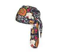 Chef Pizza Print Cycling Headwrap Under Helmet Skull Cap Sweat Wicking Quick Dry for Patriotic Event Gift