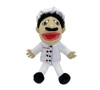(Chef PP, 50CM) Jeffy Puppet Plush Toy Doll, Jeffy Puppets Sml Toy, Mischievous Funny Puppets Toy With Working Mouth, For Children Boys Girls Role-playing, Storytelli