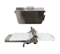 Chef Prosentials 12" Manual 304 Stainless Steel Pastry Dough Sheeter and Fondant Roller, Adjustable Thickness 1-20mm (CT-3060)