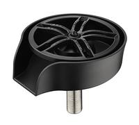 Chef Prosentials Push-Type Cup Washer with 10-Degree Incline, High-Pressure 360° Cleaning Tool for Espresso Cups, Home & Commercial Use, Stainless Steel Waterproof Design