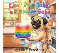 Chef Pug Bakes a Rainbow Cake: A Pug, a Cake, and a Whole Lot of Colorful Chaos!
