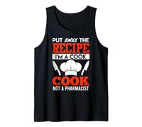 Chef Put Away The Recipe I'm A Cook Funny Chefs Odd Cooking Tank Top