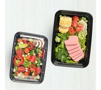 CHEF ROYALE 10 Pack, 1 Compartment Meal Prep Containers Reusable BPA Free Food Storage Containers with Lids Airtight Microwave Dishwasher Safe (28, 1 Compartment, 10, BBC-1)