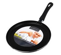 Chef’s Choice Crêpe & Pancake Pan | Pressed Aluminium Nonstick Frying Pan | Fast and Even Heat Distribution | Stay-Cool Handle | Dishwasher Safe | Suitable for All Hob Types Except Induction, 25 cm