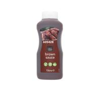 Chef’s Larder Brown Sauce 1 Litre x 6 Pack - Classic British Sauce, Catering & Foodservice Size