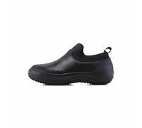 Chef Shoes for Men, Oil Water Resistant Safety Nursing Working Shoes, Food Service Waterproof Kitchen Chef Restaurant Shoes, for Garden Hospital Work Shoes (Color : Black, Size : 5 UK)
