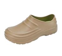 Chef Shoes for Women Men Warm,Non-Slip,Anti-Oil,Anti-Odour,Comfortable and Lightweight,Winter Warm Shoes,Slip On Indoor (Khaki B,44)