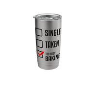 Chef Single Taken Busy Baking Cooking Culinary Restaurant Stainless Steel Insulated Tumbler