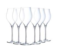 Chef & Sommelier Exaltation Collection 6 Champagne Flutes 35 cl Made in France Reinforced Packaging