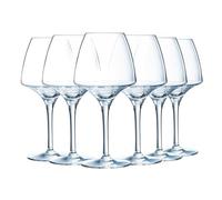 Chef et Sommelier Open Up Collection Set of 6 Crystal Wine Glasses 32cl Protasting Ideal Tasting Modern and Elegant Made in France Transparent