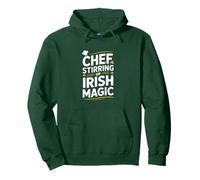Chef Stirring Up Irish Magic St Patricks Day Pullover Hoodie