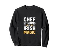 Chef Stirring Up Irish Magic St Patricks Day Sweatshirt