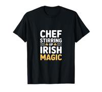 Chef Stirring Up Irish Magic St Patricks Day T-Shirt