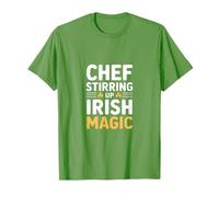 Chef Stirring Up Irish Magic St Patricks Day T-Shirt