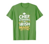 Chef Stirring Up Irish Magic St Patricks Day T-Shirt