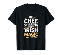 Chef Stirring Up Irish Magic St Patricks Day T-Shirt