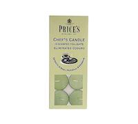 Chef Tealight Set of 10 - Decorative Kitchen Wax Candles for Restaurants, Home Dining, Table Decor, Hospitality Events & Ambient Lighting